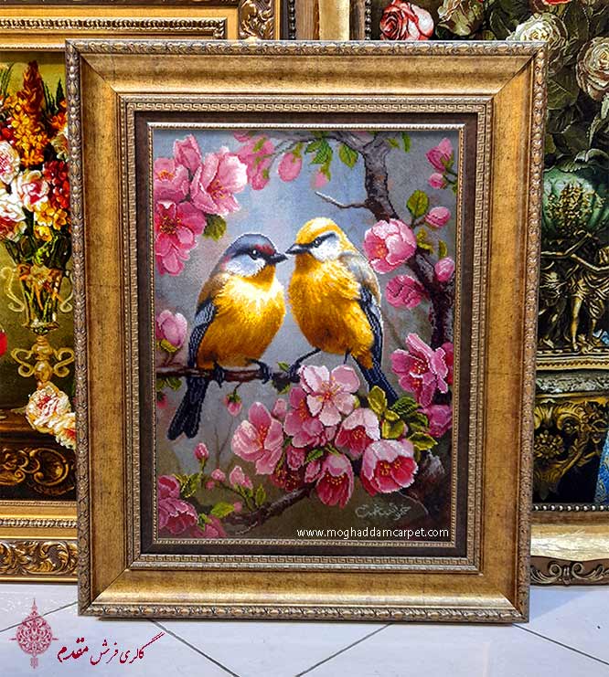 تابلو فرش نغمه بهاری