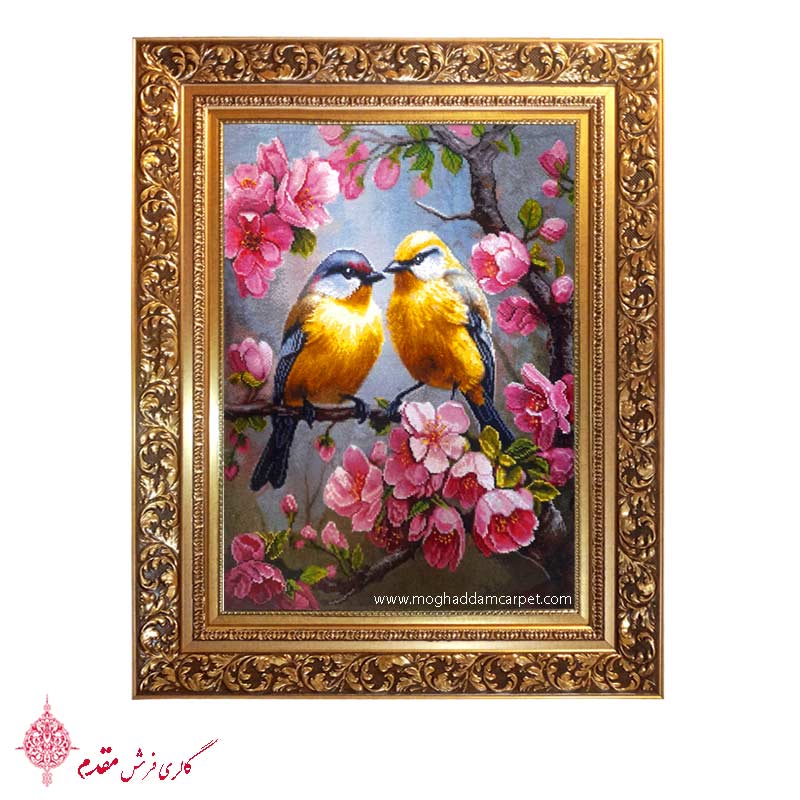 تابلو فرش نغمه بهاری