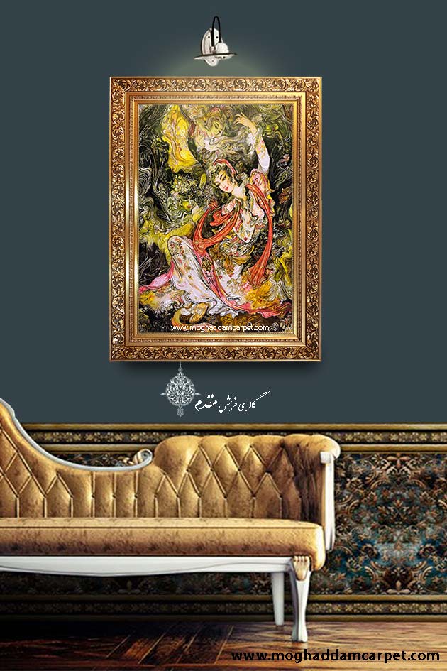 تابلوفرش مینیاتور سروش